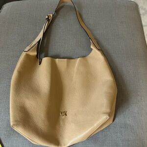 Michael Kors Tan Shoulder Bag with Gold Hardware